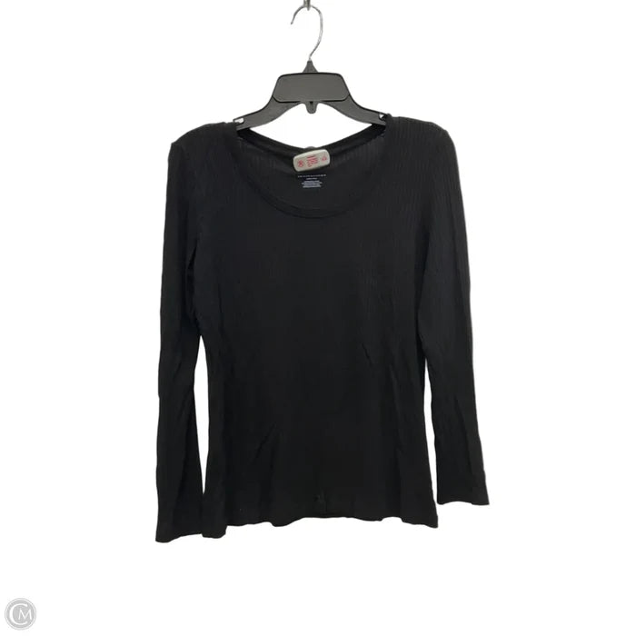 Top Long Sleeve Basic By Rachel Zoe In Black, Size: M