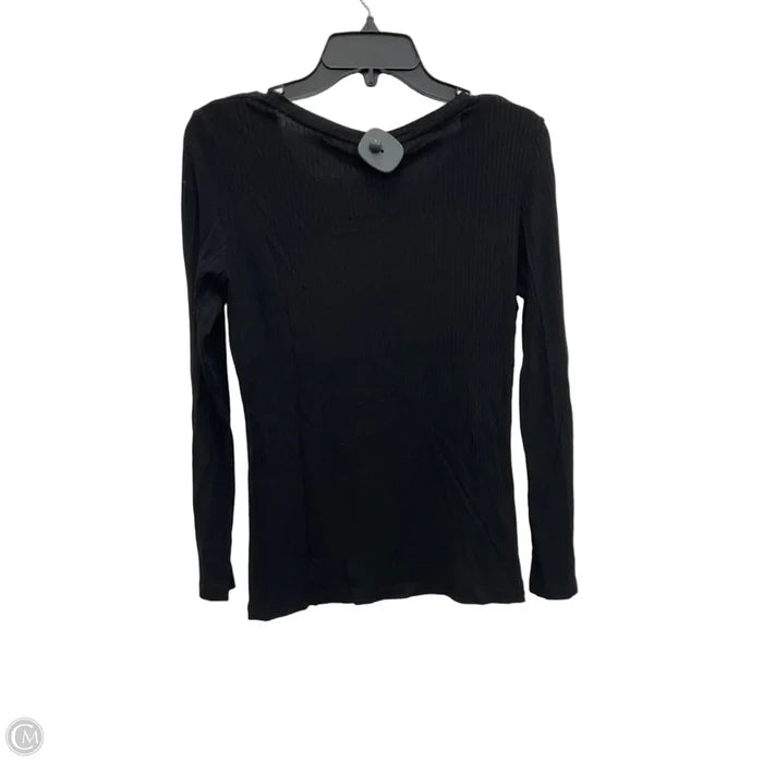 Top Long Sleeve Basic By Rachel Zoe In Black, Size: M