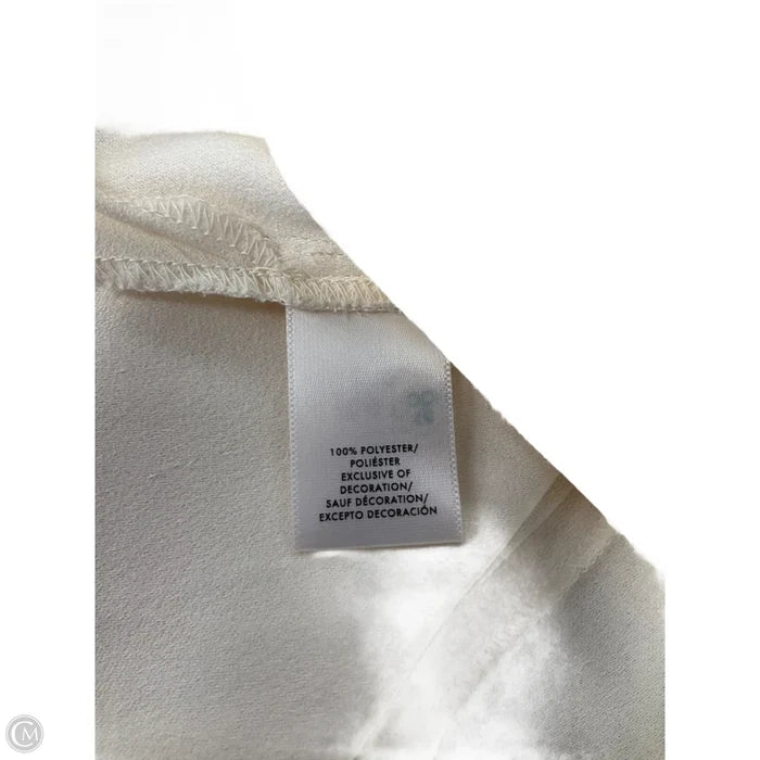 Top Long Sleeve By Ann Taylor In Cream, Size: Xs