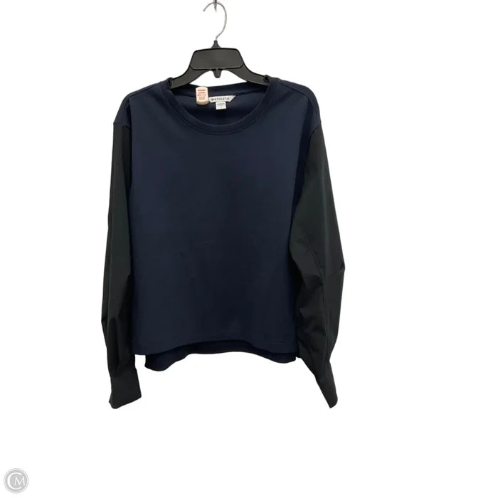 Top Long Sleeve By Athleta In Black, Size: L