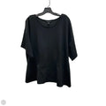 Top Long Sleeve By Banana Republic In Black, Size: Xxl