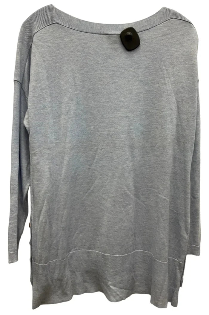 Top Long Sleeve By Chicos In Blue, Size: S