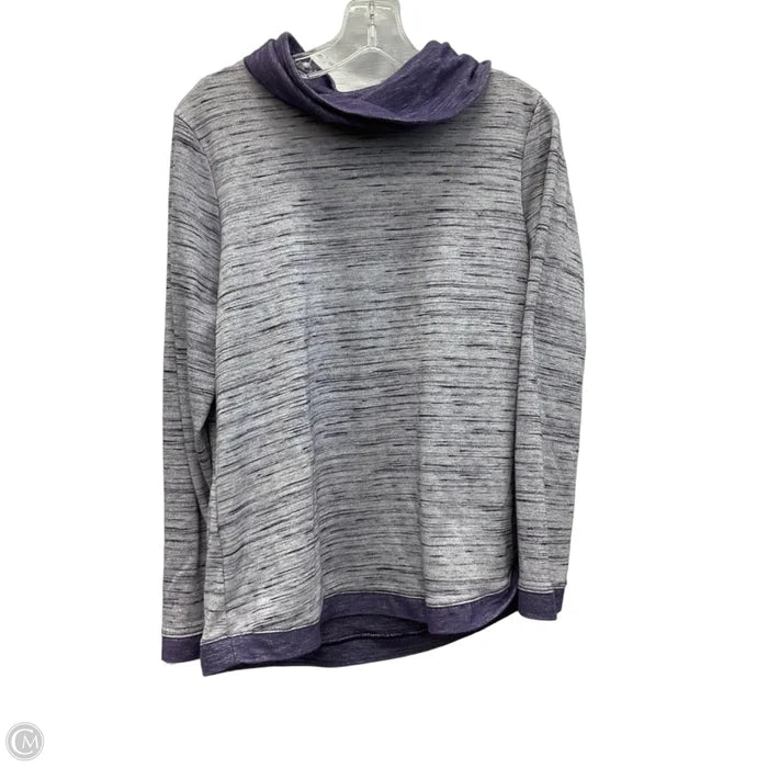 Top Long Sleeve By Chicos In Purple, Size: M