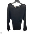 Top Long Sleeve By Club Monaco In Black, Size: M