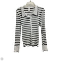 Top Long Sleeve By Exlura In Striped Pattern, Size: Xl