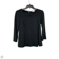 Top Long Sleeve By J. Jill In Black, Size: Xsp