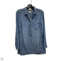 Top Long Sleeve By J. Jill In Blue Denim, Size: S