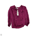 Top Long Sleeve By Joie In Purple, Size: S