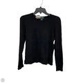 Top Long Sleeve By Lauren By Ralph Lauren In Black, Size: Lp