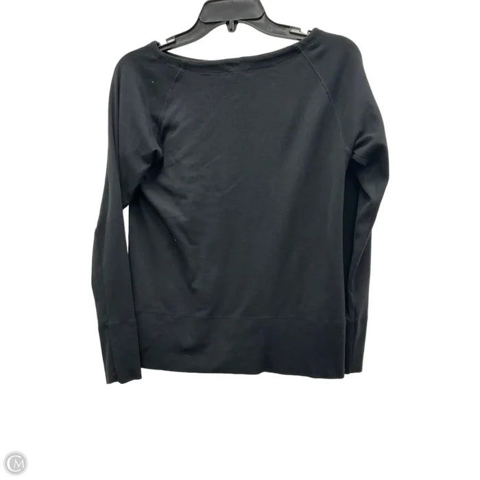 Top Long Sleeve By Lilla P In Black, Size: Xs