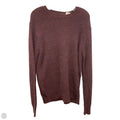 Top Long Sleeve By Liverpool In Maroon, Size: L