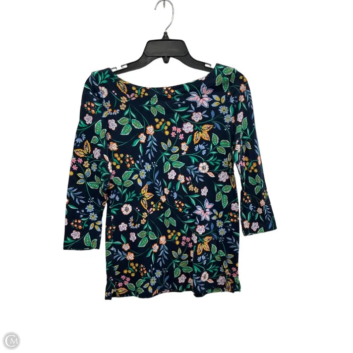 Top Long Sleeve By Loft In Blue, Size: S