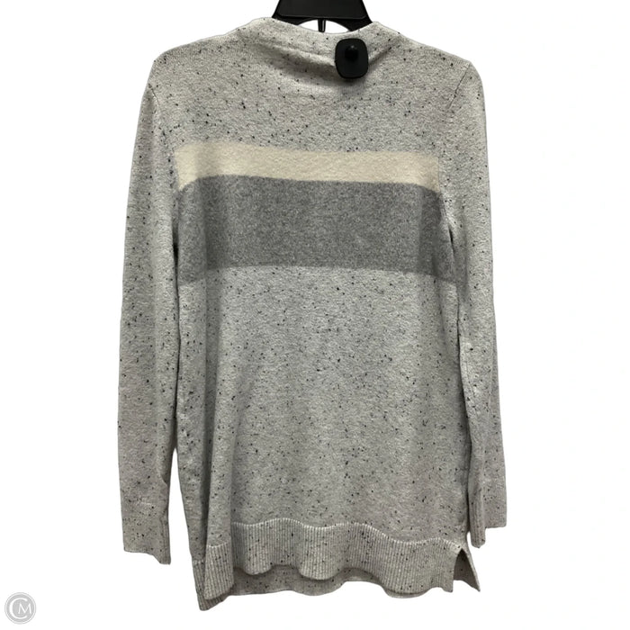 Top Long Sleeve By Loft In Grey, Size: L