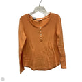 Top Long Sleeve By Loft In Orange, Size: L