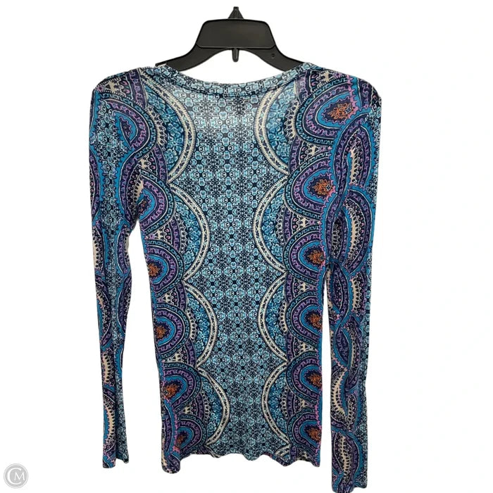 Top Long Sleeve By Philosophy In Multi-colored, Size: S