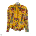 Top Long Sleeve By Pilcro In Yellow, Size: Xs