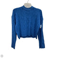 Top Long Sleeve By Pink Rose In Blue, Size: S