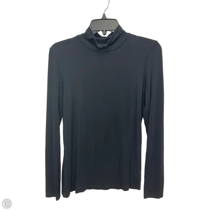 Top Long Sleeve By Tahari In Black, Size: M