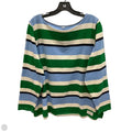 Top Long Sleeve By Talbots In Striped Pattern, Size: 2x