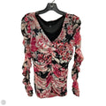 Top Long Sleeve By White House Black Market In Floral Print, Size: S