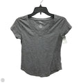 Top Short Sleeve Basic By Sonoma In Grey, Size: Xsp