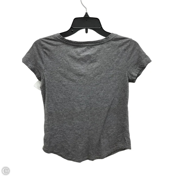 Top Short Sleeve Basic By Sonoma In Grey, Size: Xsp