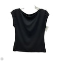 Top Short Sleeve By Ann Taylor In Black, Size: S