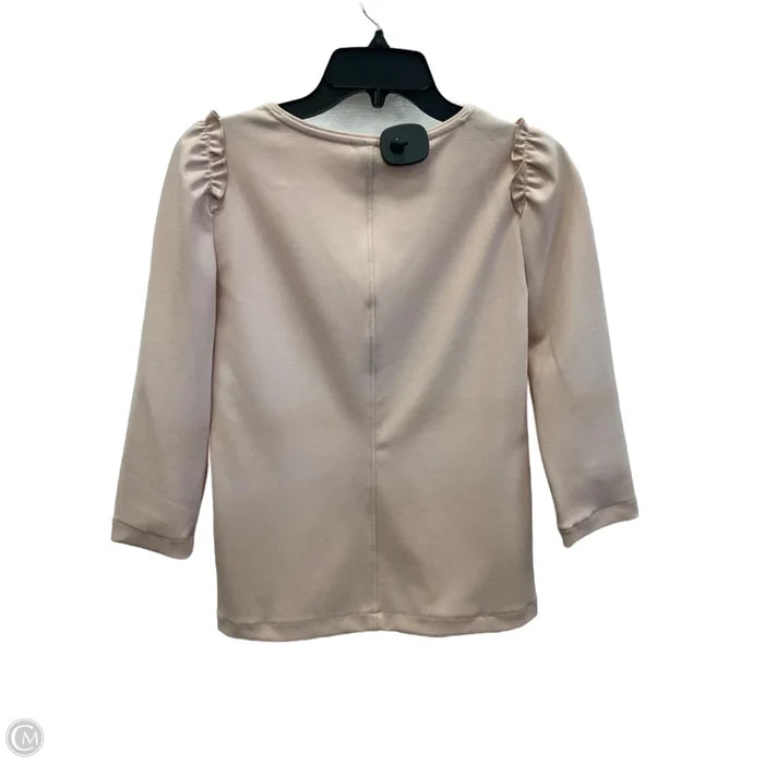 Top Short Sleeve By Ann Taylor In Pink, Size: Xxs