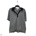 Top Short Sleeve By Chicos In Striped Pattern, Size: 4x