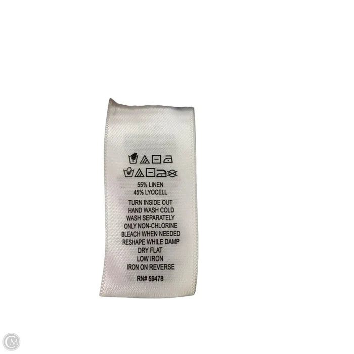 Top Short Sleeve By Cynthia Rowley In White, Size: 3x