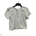 Top Short Sleeve By Pact In White, Size: S