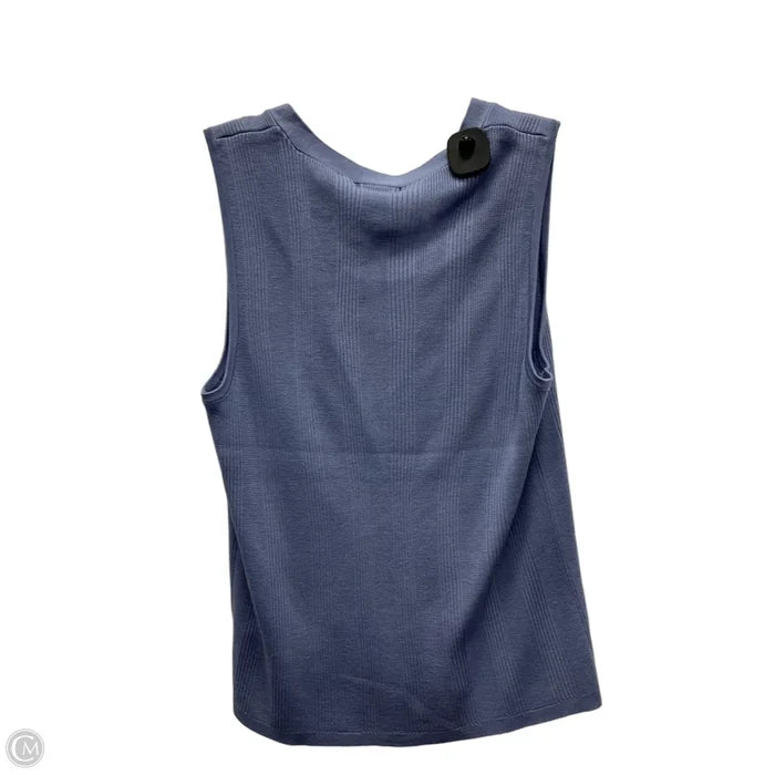 Top Sleeveless By Alex Marie In Blue, Size: Xl