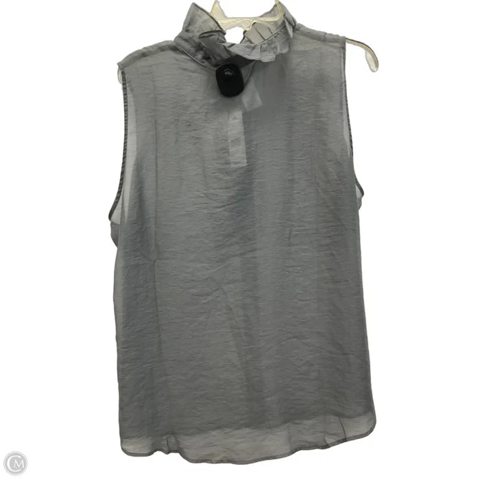 Top Sleeveless By Cabi In Grey, Size: Xl