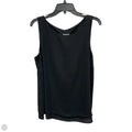 Top Sleeveless By J. Jill In Black, Size: M