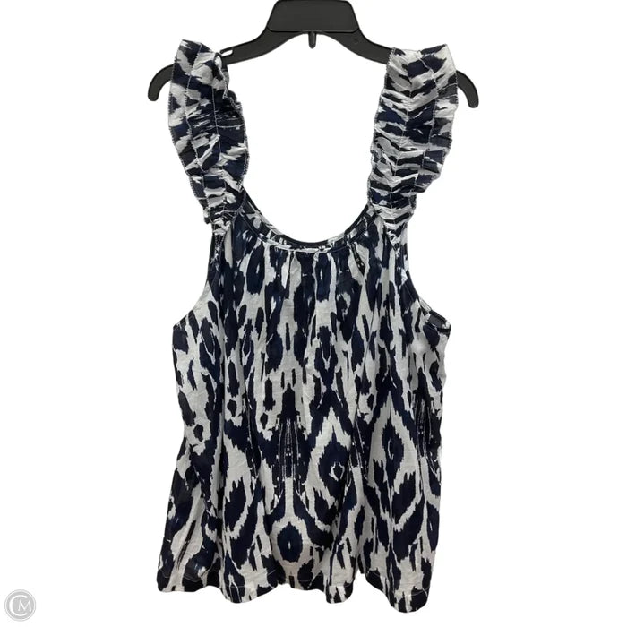Top Sleeveless By Lane Bryant In Blue, Size: 4x