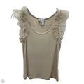 Top Sleeveless By Rachel Zoe In Tan, Size: M