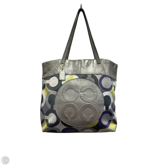 Tote Designer By Coach, Size: Large