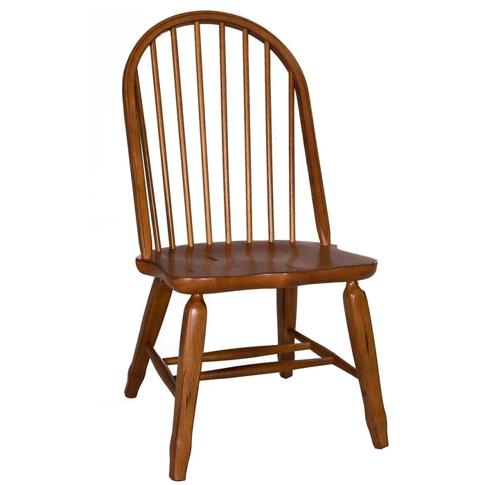 Treasures Bow Back Side Chair - Oak image