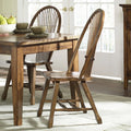 Treasures Sheaf Back Side Chair - Oak image