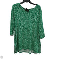 Tunic Short Sleeve By J. Jill In Green, Size: M