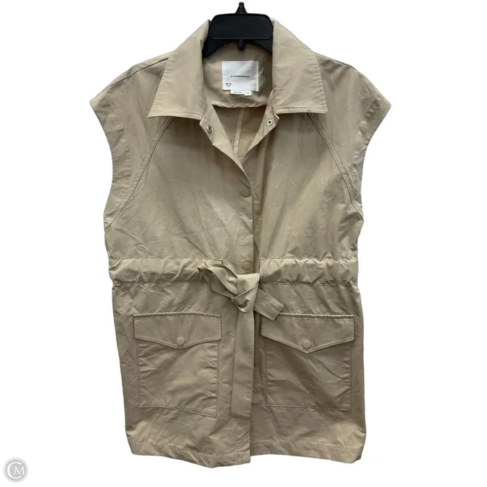 Vest Other By Anthropologie In Beige, Size: S