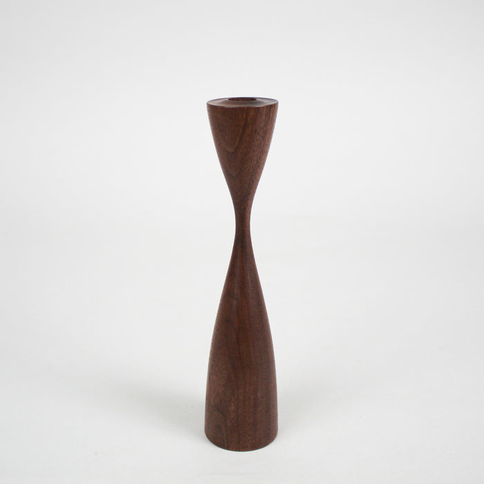 Walnut Candlestick Holder