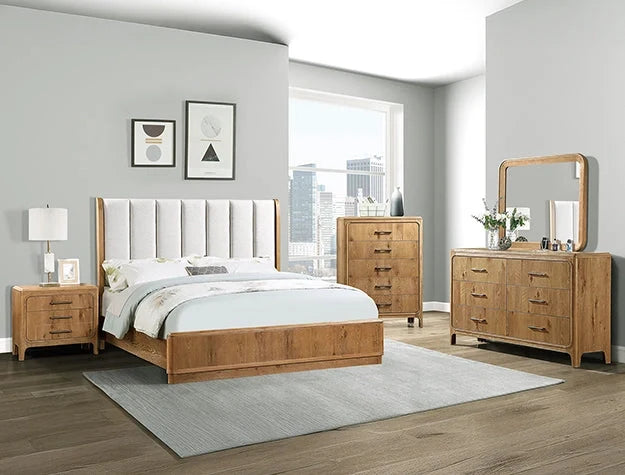 Westcott Dresser Mirror-Cerusednatural