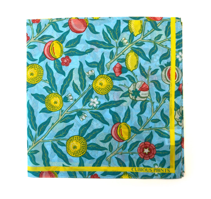 William Morris Small Silk Scarf